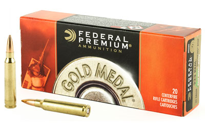 FEDERAL GOLD MEDAL 223 REM 77GR MATCHKING 20RD 10BX/CS - for sale