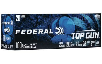 FED TOP GUN 20GA 2.75" #8 100/200 - for sale