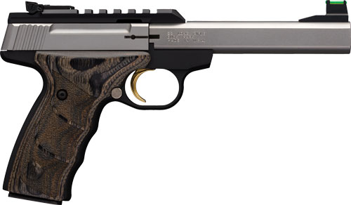 BROWNING BUCK MARK PLUS UDX 22LR 5.5" AS 10RD SS/LAM - for sale