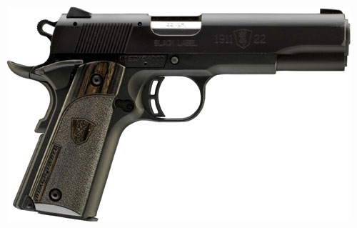 BROWNING 1911-22 BLACK LABEL 22LR 4.25" FS BLACK/LAMINATE - for sale