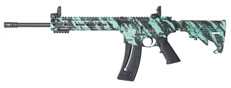 Smith & Wesson - M&P - .22LR - Robin's Egg Blue Platinum