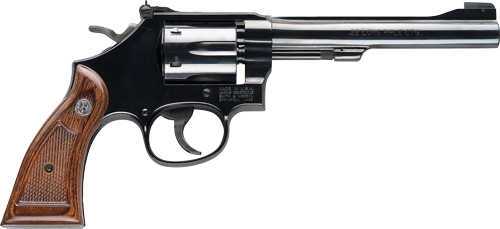 S&W 17 CLASSIC 22LR 6" BL 6RD WD FC - for sale