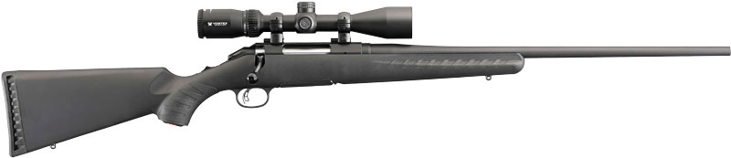 RUGER AMERICAN PKG 243WIN 22" MBLK - for sale