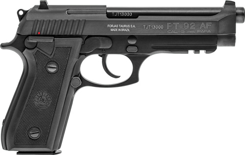 TAURUS PT92 9MM 5" 17RD BLK RBR TS - for sale