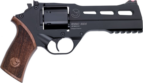 CHIAPPA RHINO 50DS 357MAG 5" ADJ. SIGHT BLACK/WALNUT. - for sale