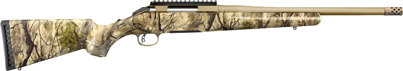 RUGER AMERICAN 243WIN 16.1" CAMO 4RD - for sale