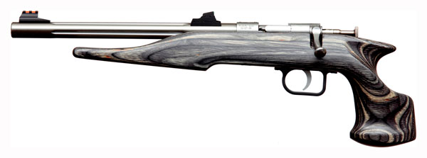 CHIPMUNK PISTOL HUNTER 22LR STAINLESS/BLACK LAMNT THREADED - for sale