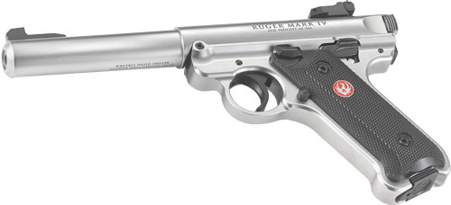 RUGER MRK IV TRGT 22LR 5.5" STN 10RD - for sale