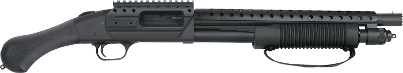 MOSSBERG 590 SHOCKWAVE SPX 12GA 3" 6RD W/BREACHER BLUED - for sale
