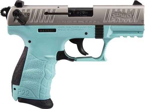 WAL P22 22LR 3.4" 10RD ANGEL BLUE CA - for sale