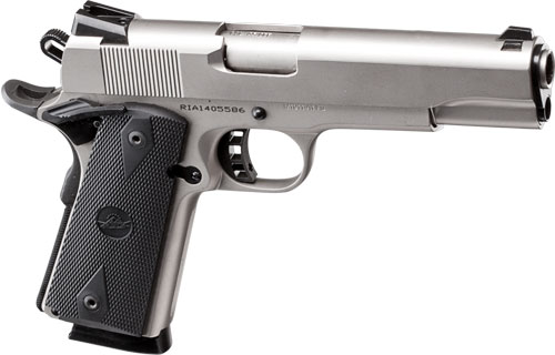 ROCK ISLAND ROCK STANDARD FS 45ACP 5" FS 8RD MATTE NICKEL - for sale