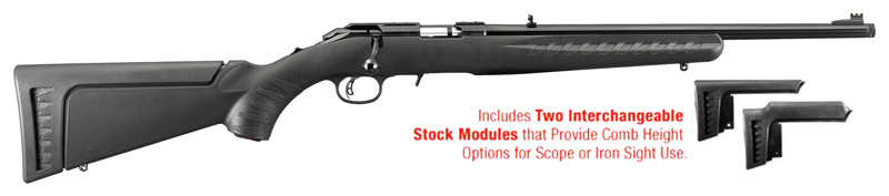 RUGER AMERICAN RF 22LR 18" 10RD TB - for sale