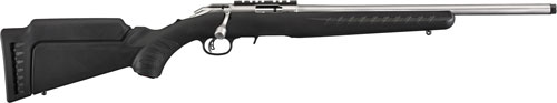 RUGER AMER RF 22LR 18" 10RD TB STS - for sale