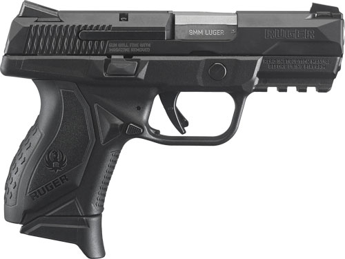 RUGER AMERICAN COMPACT 9MM FS 17-SHOT BLACK MATTE SYN - for sale