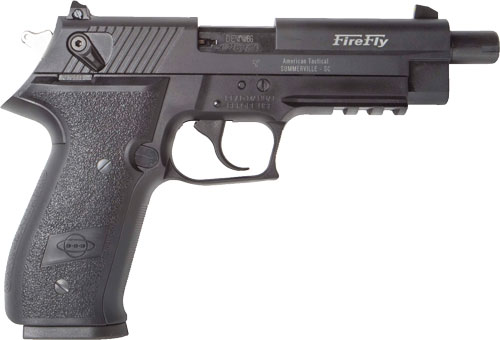 GERMAN SPORT FIREFLY 22LR 4" FS 10RD THREADED BLACK - for sale