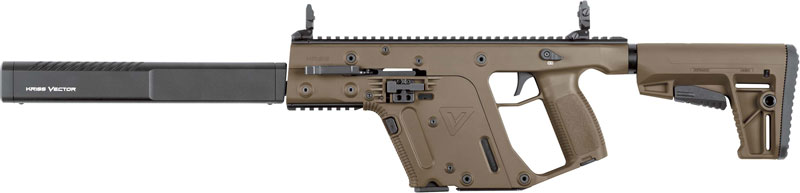 KRISS VECTOR CRB 9MM 16" 17RD FDE - for sale