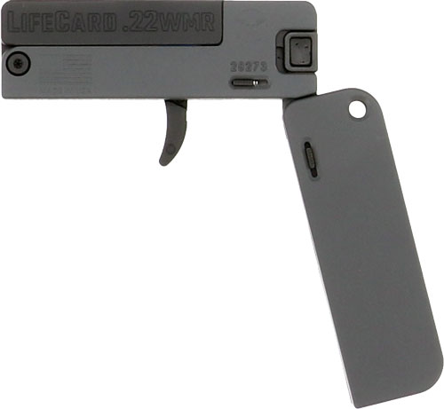 TRAILBLAZER LIFECARD 22WMR SINGLE SHOT W/22LR BBL SGREY - for sale