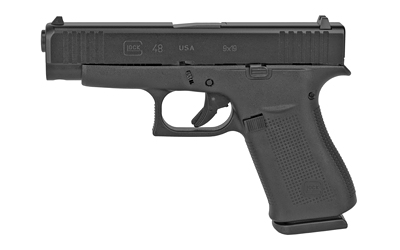 GLOCK 48 9MM LUGER FS 10-SHOT BLACK G-GUN! - for sale