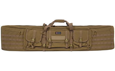 GPS DOUBLE RIFLE CASE 55" FDE - for sale