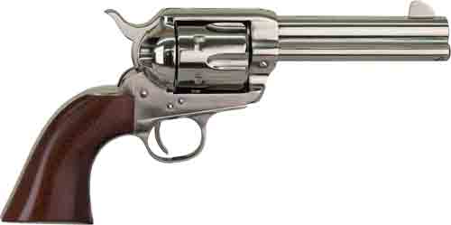 CIMARRON PISTOLERO .38SPL/.357 FS 4.75" NICKEL WALNUT - for sale