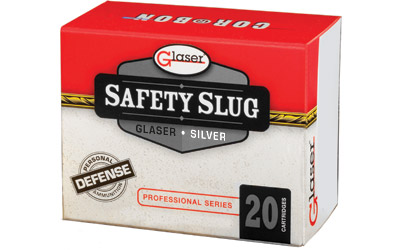 GLASER SILVER 9MM+P 80GR 20/500 - for sale