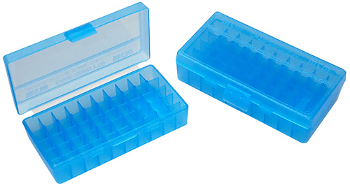 MTM DELUXE AMMO BOX 50-ROUNDS RIFLE 223 REM TO 204 RUGER CB - for sale