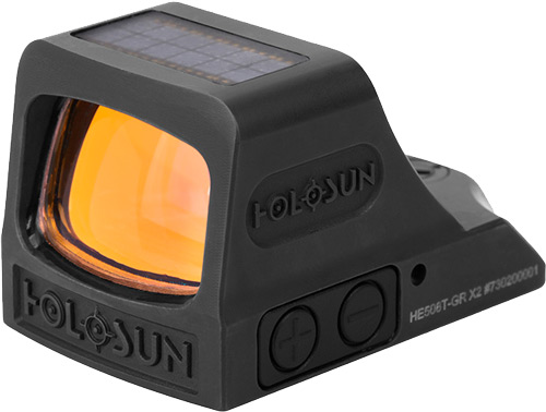 HOLOSUN 508 OPEN REFLEX GREEN MULTI RETICLE SOLAR PISTOL - for sale