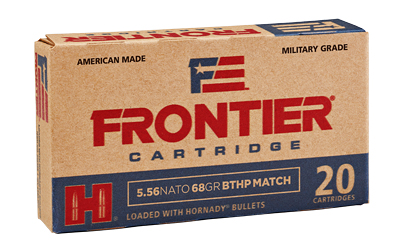 FRONTIER 556NATO 68GR BTHP MTCH 20/5 - for sale