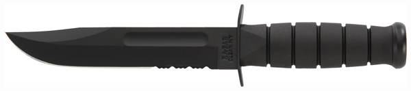 KBAR FIGHTING KNF 7" W/SHTH BLK SER - for sale