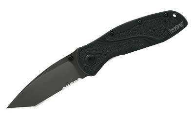 KERSHAW BLUR TANTO 3.4" BLK/BLK SERR - for sale