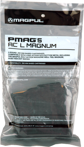 MAGPUL PMAG 5 AC L AICS MAGNUM 5RD B - for sale