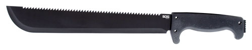 SOG SOGFARI MACHETE BLACK 13" - for sale