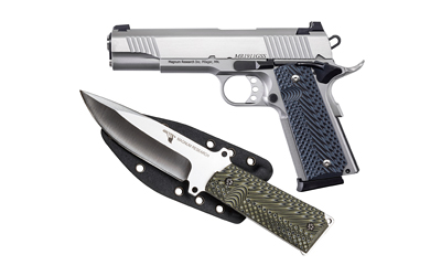 DE 1911 45ACP 5" 8RD STS FS W/ KNIFE - for sale