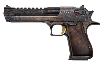 DESERT EAGLE MARK XIX 50AE 6" CASE HARDENED WALNUT GRIP - for sale