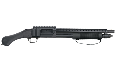 MOSSBERG 590 SHOCKWAVE SPX 12GA 3" 6RD W/BREACHER BLUED - for sale