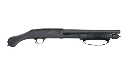 MOSSBERG 590 SHOCKWAVE 12GA 3" CORN COB FOREND 7RD BLUED - for sale