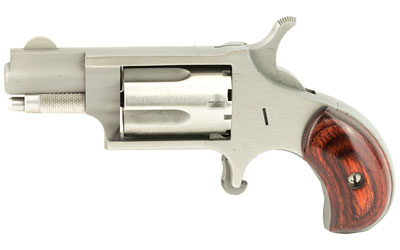 NAA MINI-REVOLVER 22LR 1-1/8" S/S MATTE WOOD - for sale
