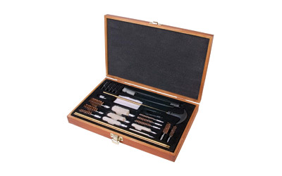 OUTERS 28PC .22+ CLNG KIT WOOD BOX - for sale