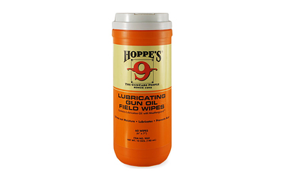 HOPPES GUN OIL WIPES 7X8" 120CT - for sale
