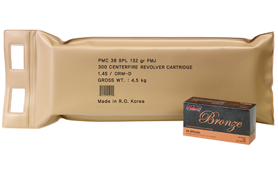 PMC BRNZ 38SPL 132GR FMJ 6 BX BP - for sale