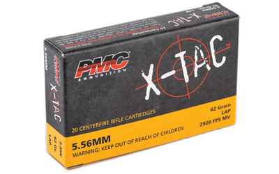 PMC 5.56K 5.56X45 NATO 62GR LAP 20RD 50BX/CS (M855) - for sale