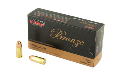 PMC 9MM LUGER 115GR FMJ 50RD 20BX/CS - for sale