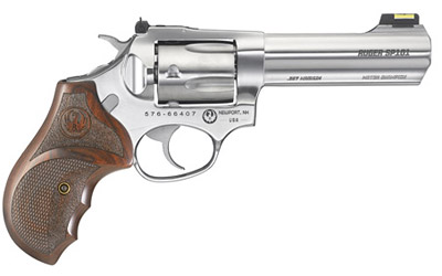 RUGER SP101 MATCH CHAMPION 357 MAG ADJ. SS WOOD - for sale