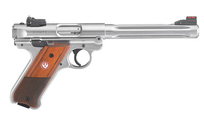 RUGER MARK IV HUNTER .22LR 6.88" FLUTED BULL AS S/S WD - for sale