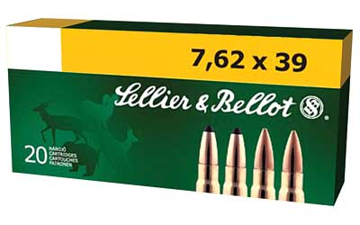 S&B 7.62X39 124GR SOFT POINT 20RD 30BX/CS - for sale
