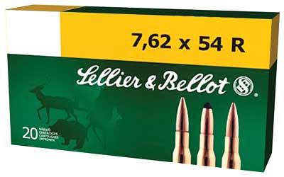 S&B 7.62X54R 180GR SP 20RD 20BX/CS - for sale