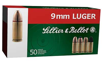 S&B 9MM LUGER 124GR FMJ 50RD 20BX/CS - for sale