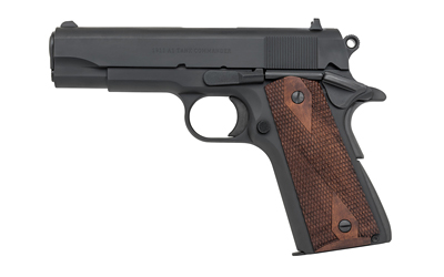 TISAS 1911 TANK COMMANDR 45ACP 4.25" BBL WOOD GRIP 7RD BLACK - for sale