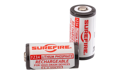 SUREFIRE LFP 123A RECHARGE BATT 2PK - for sale