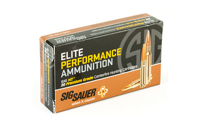 SIG 223 REM 60GR HT ELITE HUNTING 20RD 10BX/CS - for sale